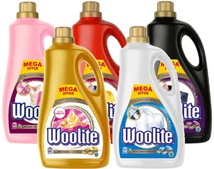 Woolite Płyn do Prania Mega Zestaw 5x3,6l (300 pr) - Środki do prania - miniaturka - grafika 2