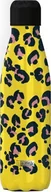 Butelki termiczne - I-Drink kolba termosu Leopard 500 ml stal nierdzewna żółto-czarna twm_527341 - miniaturka - grafika 1