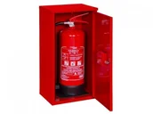 Sprzęt przeciwpożarowy - Boxmet Szafka ochronna na 1 gaśnice GP-4 kg/GP-6 kg - zawieszana SG4/6-Z-1 - miniaturka - grafika 1