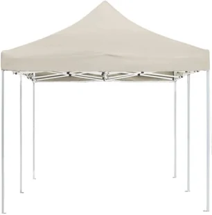 vidaXL Profesjonalny, składany namiot imprezowy, 6 x 3 m, kremowy 45501 - Pawilony ogrodowe - miniaturka - grafika 6