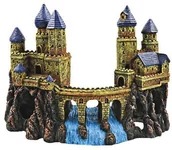 Dekoracje do akwarium - Happet Ozdoba akwariowa R156 zamek 33 cm - miniaturka - grafika 1