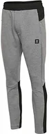Spodnie sportowe męskie - Hummel Męskie spodnie Hmltropper Tapered Pants szary melanż S 206273-2006 - miniaturka - grafika 1