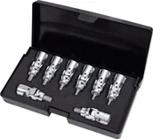 Klucze i nasadki - KS Tools 917.1490 1/4 cala bit Torx STE cknuss komplet z przegubem 8-częściowy 4042146373057 - miniaturka - grafika 1