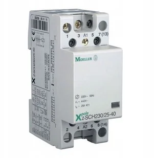 Eaton (instalacja) Stycznik stycznik instalacji z sch230/25 40 230 Vac/25 a/4S instalacja do montażu szeregowego 4015082488475 248847 - Pozostałe oświetlenie - miniaturka - grafika 3