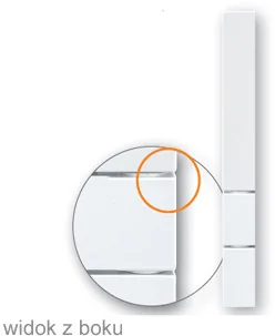 Werit Jomo Exclusive 2.0 Chrom Poysk/Czarny /Przycisk Spukujcy /GAT 1 - Stelaże i zestawy podtynkowe do WC - miniaturka - grafika 2