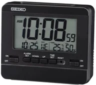 Zegary - Seiko Budzik QHL086K Termometr Higrometr QHL086K - miniaturka - grafika 1