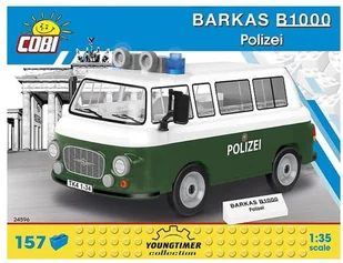 Cobi Klocki Cars Barkas B1000 Polizei - Klocki - miniaturka - grafika 4