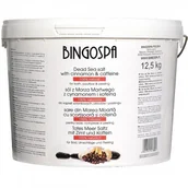 Kosmetyki do kąpieli - BingoSpa Sól Morze Martwe cynamon i kofeina 12,5kg - miniaturka - grafika 1