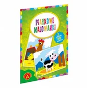 Zabawki kreatywne - Alexander Piaskowe malowanki Krowa kura - miniaturka - grafika 1