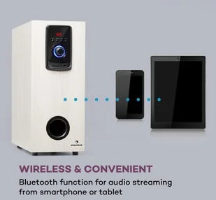 Auna Areal Elegance Jasne Drewno - Głośniki i kolumny - miniaturka - grafika 3