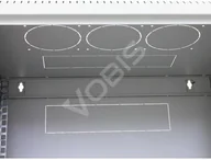 Szafy rack - Triton 19" Szafa wisząca jednosekcyjna RUA-09-AS4-CAX-A1 9U 400mm głębokość przeszklone drzwi kolor jasnoszary RAL7035 demontowalne panele boczne certyfikat IP30 ładowność 30 kg RUA-09-AS4-CAX-A1 - miniaturka - grafika 1