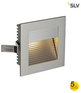 SLV Frame Curve 111292 oprawa LED do zabudowy, kwadratowa, ciepłe białe światło, kolor srebrnoszary 111292 - Oprawy, klosze i abażury - miniaturka - grafika 3