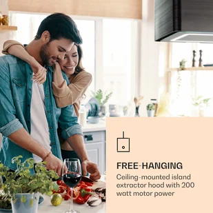 Klarstein Futurelight Smart CGCH6-Futurelight-BK - Okapy kuchenne - miniaturka - grafika 2