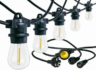 LEDIGO Girlanda LEDIGO 10m 20xE27 IP44 059-10M-X20-4 - Lampy ogrodowe - miniaturka - grafika 2