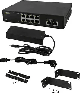 Switch 10-portowy S108 do 8 kamer IP S108 - Switche - miniaturka - grafika 2
