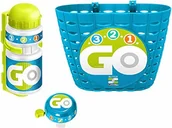 Bidony dla dzieci - Stamp Stamp COMBO BLLEU CORBEILLE + BIDON + KONTROL SKIDS, K680508, niebieski K680508 - miniaturka - grafika 1