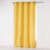 Zasłony - DOUCEUR D'INTERIEUR Douceur d'Intérieur Absolu zasłona z oczkami, mikrofibra, jednokolorowa, poliester - miniaturka - grafika 1