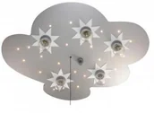 Lampy sufitowe - Niermann Standby Nier mężczyzna 767 lampa sufitowa chmura, gwiazdy, Tytan - miniaturka - grafika 1