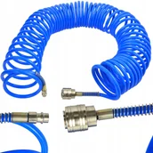 Akcesoria pneumatyczne - Wąż Spiralny Przewód Pneumatyczny 5x8mm 10m - miniaturka - grafika 1