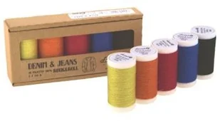 Łucznik mocne nici do szycia denimu jeansu 3370 - Akcesoria i części do maszyn do szycia - miniaturka - grafika 2