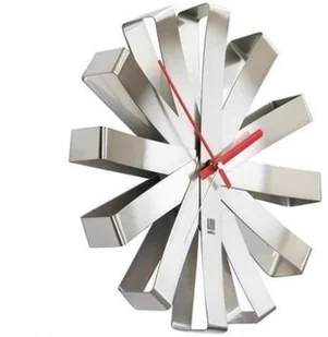 Umbra Zegar ścienny stalowy, RIBBON - Zegary - miniaturka - grafika 2