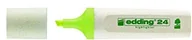 Zakreślacze - Edding 24 EcoLine zakreślacze, z klinowatym czubkiem, żółty, 10 sztuki 4-24005 - miniaturka - grafika 1