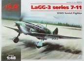 Modele do sklejania - ICM Sowiecki myśliwiec Ławoczkin Lagg-3 Serie 7-11 48093 - miniaturka - grafika 1