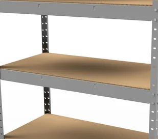 Marbo Regały Regał magazynowy Heavy 200x120x45 6P 2400 kg heavy_200x120x45x6 - Szafy i regały magazynowe - miniaturka - grafika 7