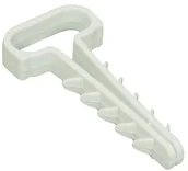 Inne akcesoria elektryczne - AKS Zielonka Uchwyt płaski do mocowania kabli US 3 x 1 5-2 5 100 szt. - miniaturka - grafika 1