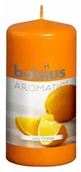 Świece - Bolsius Świeca pieńkowa, zapachowa 120/60, pomarańcza - miniaturka - grafika 1