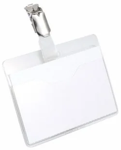 Durable Identyfikator z klipem - 60x90 mm / 25 szt 810619 - Identyfikatory - miniaturka - grafika 2