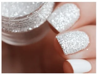 slay Pył Efekt Szronu pyłek Satin satynowy Holo - Ozdoby do paznokci - miniaturka - grafika 2