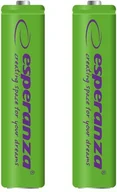 Baterie i akcesoria - Esperanza 1000mAh 2 szt AAA Zielone EZA101G (EZA101G) - miniaturka - grafika 1