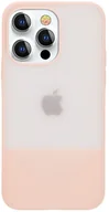 Etui i futerały do telefonów - Kingxbar Plain Series etui pokrowiec do iPhone 13 Pro silikonowa obudowa różowy - miniaturka - grafika 1