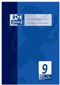 Papier do drukarek - Oxford 100050381 zeszyt szkolny, format A5, w linie z gładkim marginesem, gramatura 90 g/m Optic Paper, 32 kartki, zestaw 10 sztuk, kolor niebieski 100050381-10 - miniaturka - grafika 1