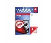 Worki do odkurzaczy - Webber Worek do odkurzacza 2 4 sztuki - miniaturka - grafika 1