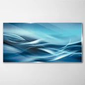 Obrazy i zdjęcia - PL Coloray Obraz Szklany Nowoczesny fale 120x60cm - miniaturka - grafika 1