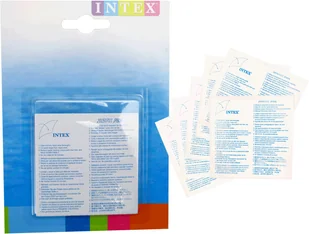 Intex 6 ŁATEK NAPRAWCZYCH basen,,ponton 59631 - Pontony - miniaturka - grafika 3