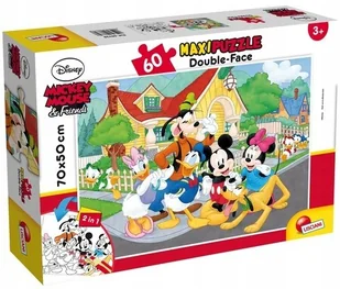 Puzzle dwustronne maxi Myszka Miki 60 - Puzzle - miniaturka - grafika 2