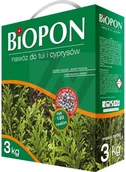 Nawozy ogrodnicze - bros Biopon nawóz do tui i cyprysów 3kg - miniaturka - grafika 1
