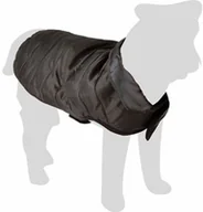 Ubranka dla psów - Flamingo Flamingo 518321 płaszcz Eden czarny 65 cm 518321 - miniaturka - grafika 1