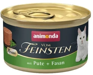 Animonda vom Feinsten Cat Adult Mus Indyk + Bażant puszka 85g - Mokra karma dla kotów - miniaturka - grafika 2