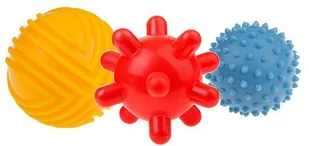 Am Tullo Am Tullo Piłki sensoryczne 3 szt 450 - Zabawki sensoryczne - miniaturka - grafika 6
