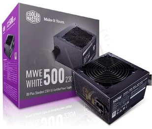 Cooler Master Cooler Master Zasilacz Cooler Master MWE V2 MPE-5001-ACABW-EU (500 W; Aktywne; 120 mm) 2_252396 - Zasilacze awaryjne UPS - miniaturka - grafika 3