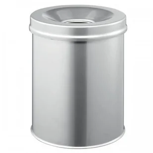 Durable Kosz 15L Safe z pokrywą samogaszącą srebrny 3305-23 - Kosze na śmieci - miniaturka - grafika 3