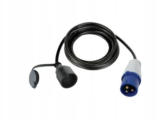 Perel eceec3 m-3-G gniazdo schuko sprzęgła wtyczka CEE, długość kabla 3 m ECEEC3M-3-G - Gniazdka elektryczne - miniaturka - grafika 2