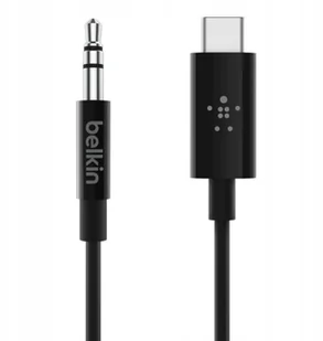 Belkin Kabel USB-C 3,5mm Audio (F7U079bt06-BLK) - Kable - miniaturka - grafika 2