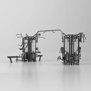 UpForm Wieża 8-stanowiskowa UF-T004 - UpForm UF-T004-k2t4 - Atlasy do ćwiczeń - miniaturka - grafika 4