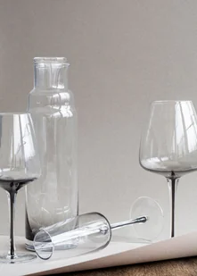 Broste Copenhagen Broste Copenhagen - Kieliszek do wina Smoke 6840 - Kieliszki - miniaturka - grafika 3