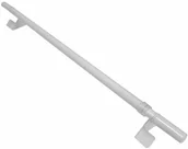 Akcesoria do wystroju okien - Pręt do zazdrostek Zylinder biały 30 - 50 cm - miniaturka - grafika 1